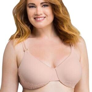 Olga Luxury Lift Underwire Bra Blush Pink 38D